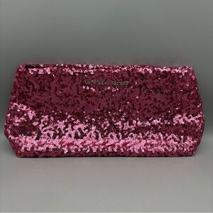 Victoria’s Secret Pink Sequin Clutch - Purse‎